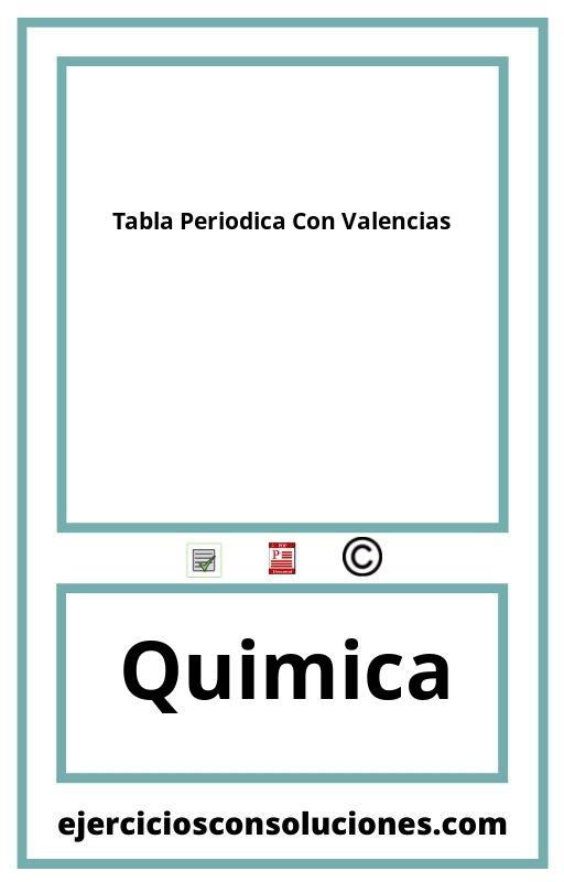 Ejercicios Resueltos Tabla Periodica Con Valencias Pdf Hot Sex Picture