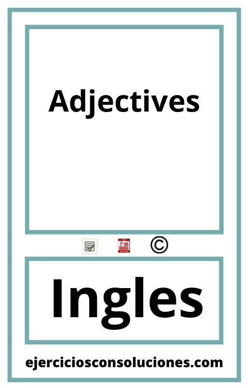 Ejercicios Resueltos Adjectives  PDF con Soluciones