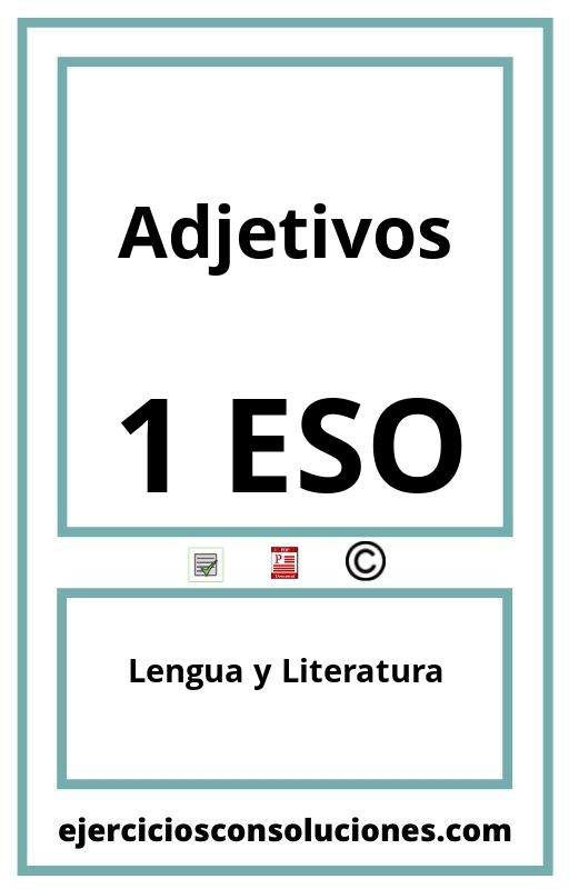 Ejercicios Resueltos Adjetivos 1 ESO PDF con Soluciones