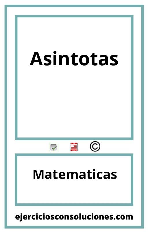 Ejercicios Resueltos Asintotas  PDF con Soluciones