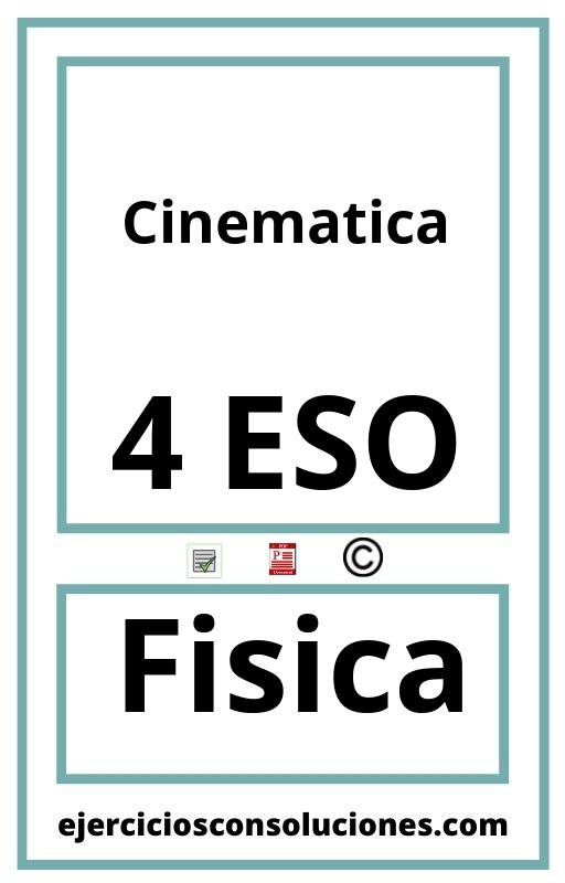 Ejercicios Resueltos Cinematica 4 ESO PDF con Soluciones