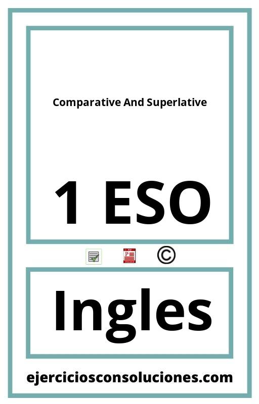 Ejercicios Resueltos Comparative And Superlative 1 ESO PDF con Soluciones