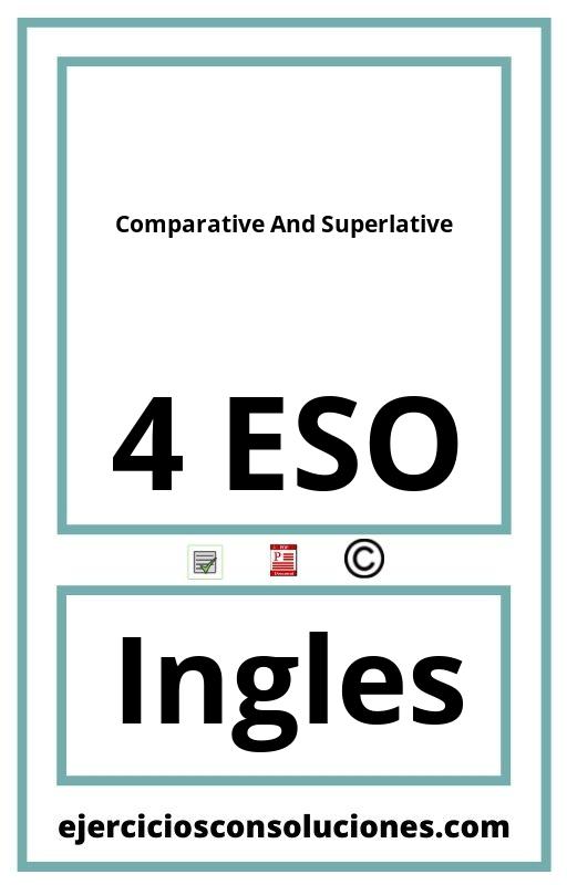 Ejercicios Resueltos Comparative And Superlative 4 ESO PDF con Soluciones