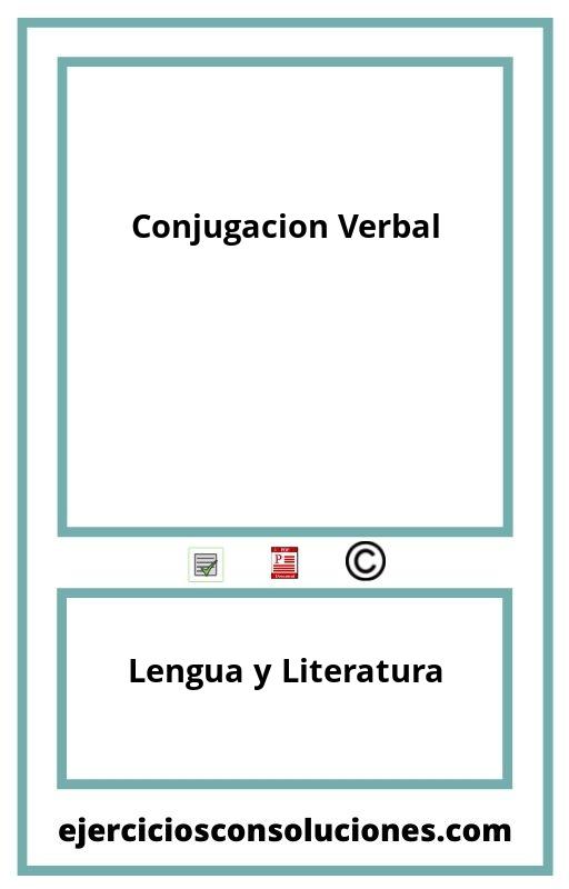 Ejercicios Resueltos Conjugacion Verbal  PDF con Soluciones