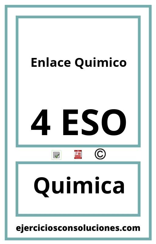 Ejercicios Resueltos Enlace Quimico 4 ESO PDF con Soluciones