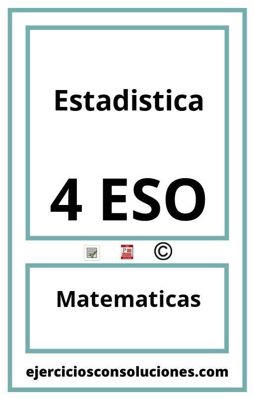 Ejercicios Resueltos Estadistica 4 ESO PDF con Soluciones