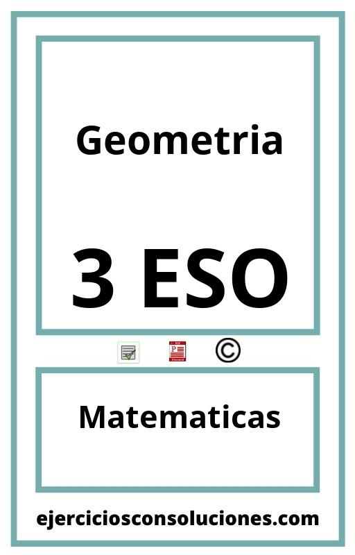 Ejercicios Resueltos Geometria 3 ESO PDF con Soluciones