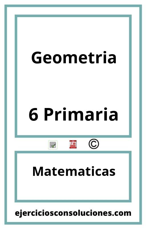 Ejercicios Resueltos Geometria 6 Primaria PDF con Soluciones