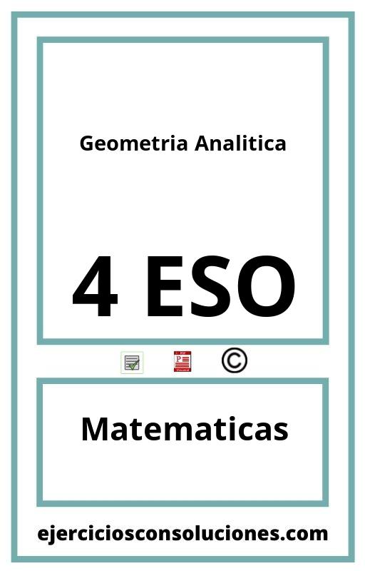 Ejercicios Resueltos Geometria Analitica 4 ESO PDF 】 2024