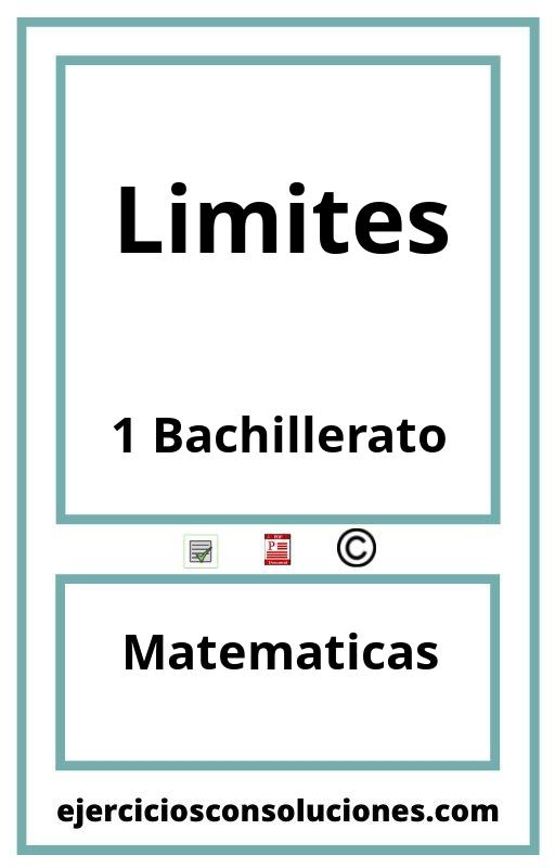 Ejercicios Resueltos Limites 1 Bachillerato PDF con Soluciones