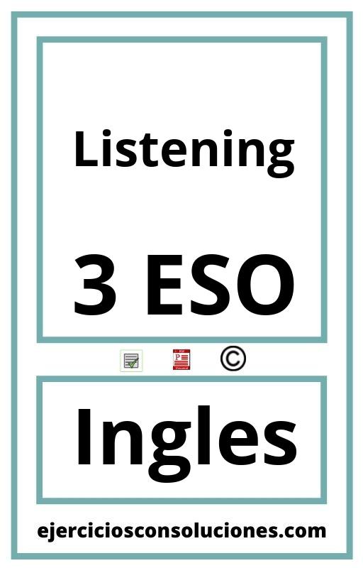 Ejercicios Resueltos Listening 3 ESO PDF con Soluciones