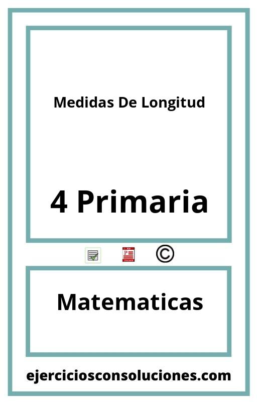 Ejercicios Resueltos Medidas De Longitud 4 Primaria PDF con Soluciones