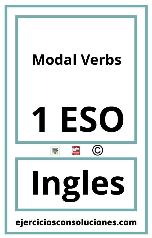 Ejercicios Resueltos Modal Verbs 1 ESO PDF con Soluciones