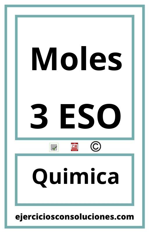 Ejercicios Resueltos Moles 3 ESO PDF con Soluciones