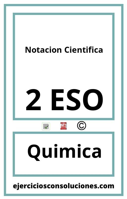 Ejercicios Resueltos Notacion Cientifica 2 ESO PDF con Soluciones