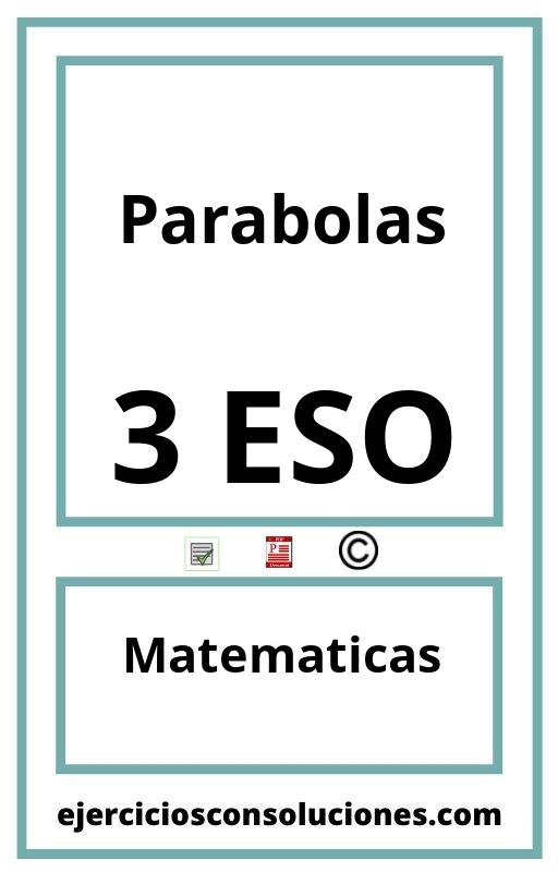 Ejercicios Resueltos Parabolas 3 ESO PDF con Soluciones