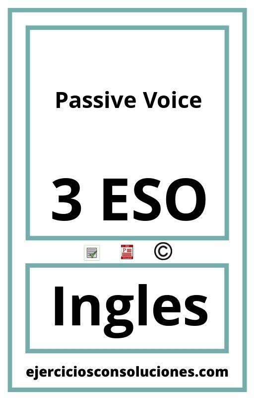 Ejercicios Resueltos Passive Voice 3 ESO PDF con Soluciones