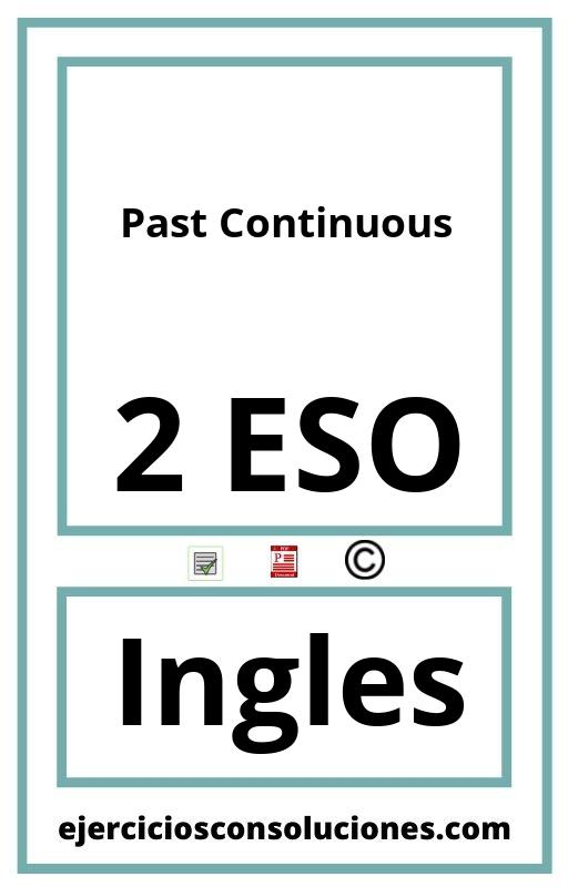 Ejercicios Resueltos Past Continuous 2 ESO PDF con Soluciones