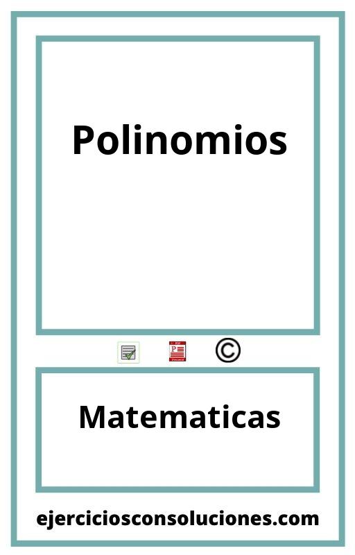 Ejercicios Resueltos Polinomios  PDF con Soluciones
