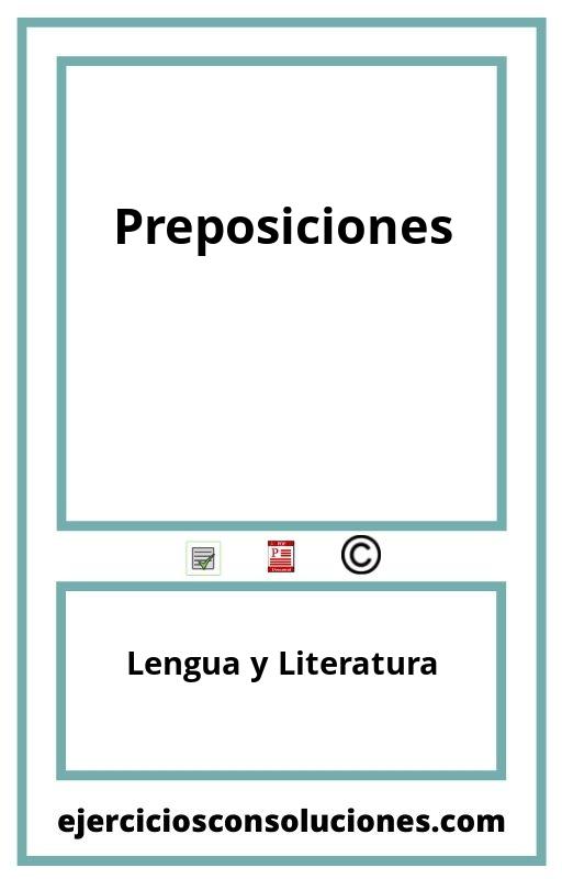 Ejercicios Resueltos Preposiciones PDF 】 2024