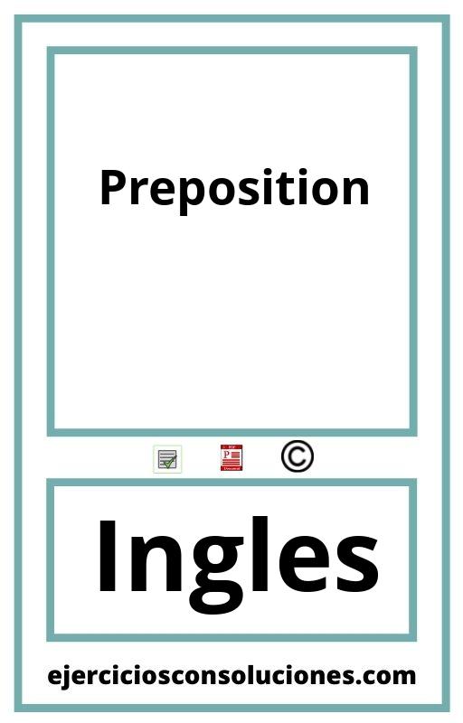 Ejercicios Resueltos Preposition  PDF con Soluciones