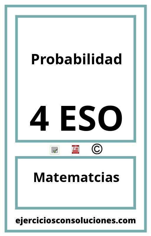 Ejercicios Resueltos Probabilidad 4 ESO PDF con Soluciones