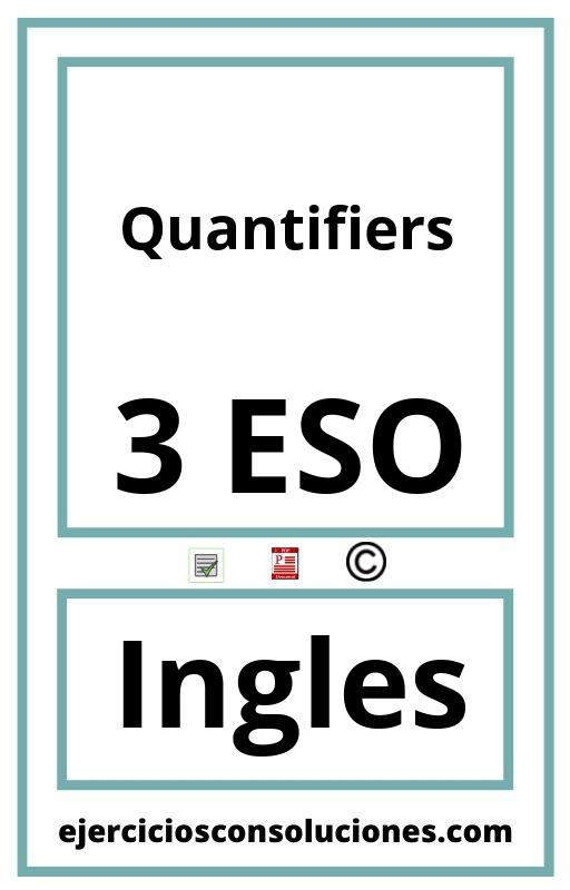 Ejercicios Resueltos Quantifiers 3 ESO PDF con Soluciones