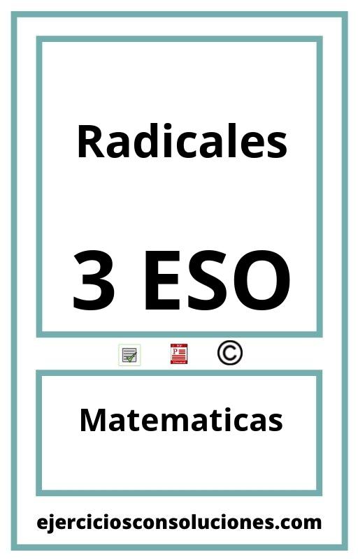 Ejercicios Resueltos Radicales 3 ESO PDF 】 2024