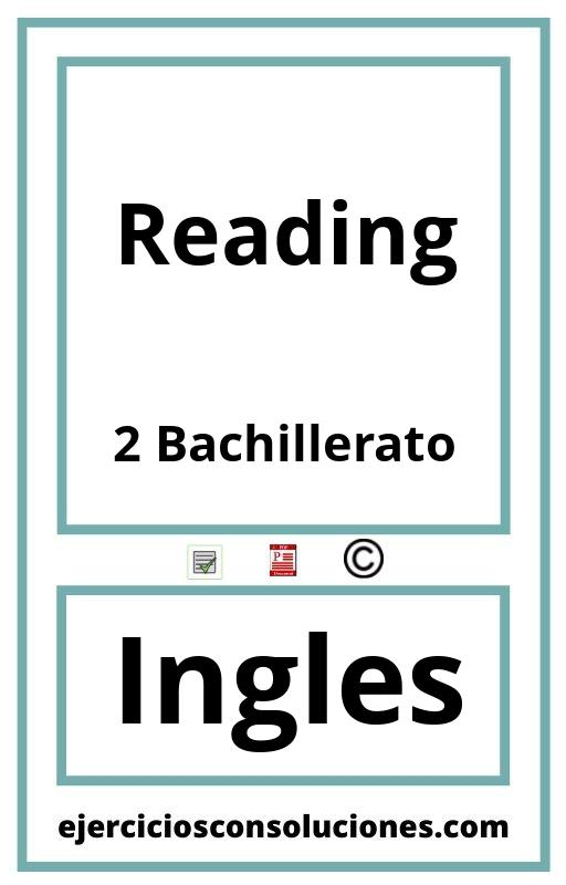 Ejercicios Resueltos Reading 2 Bachillerato PDF con Soluciones