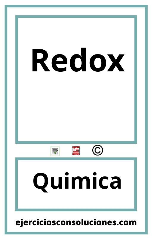 Ejercicios Resueltos Redox  PDF con Soluciones