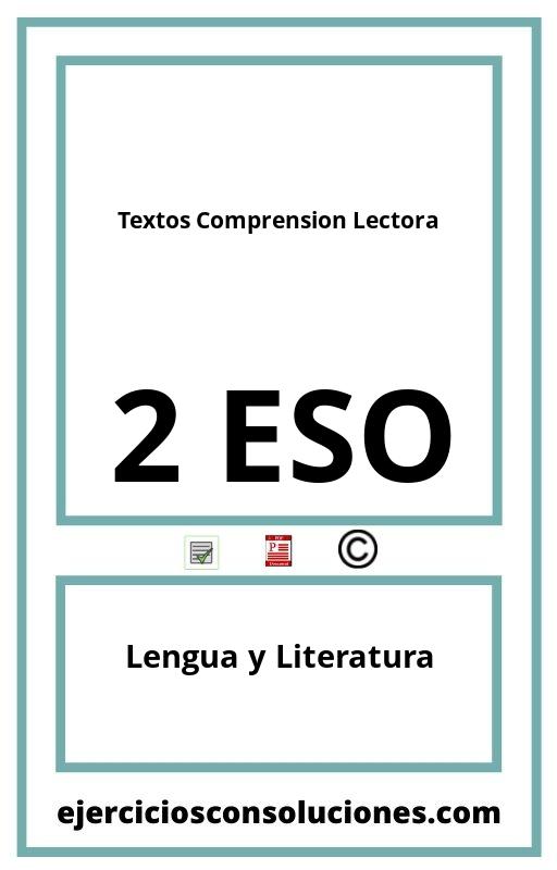 Ejercicios Resueltos Textos Comprension Lectora 2 ESO PDF con Soluciones