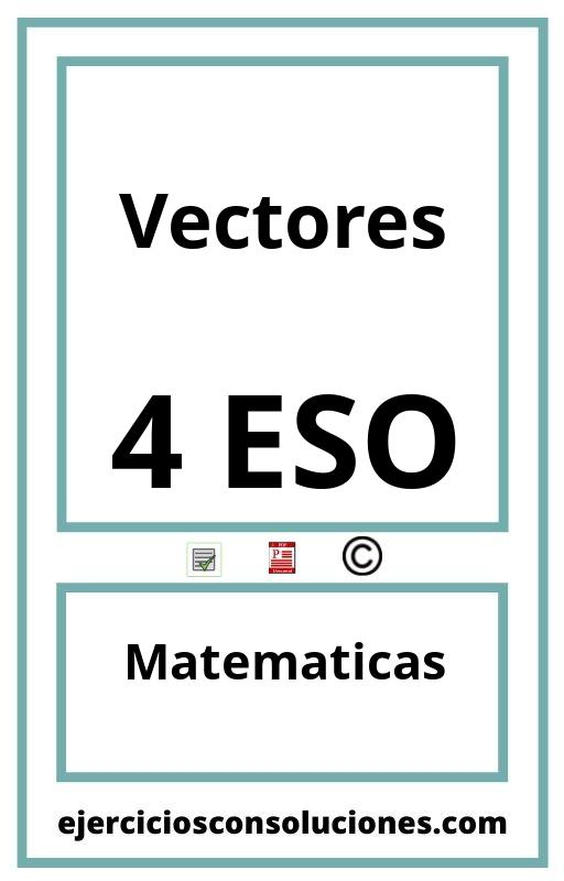 Ejercicios Resueltos Vectores 4 ESO PDF con Soluciones