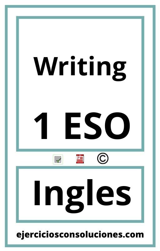 Ejercicios Resueltos Writing 1 ESO PDF con Soluciones