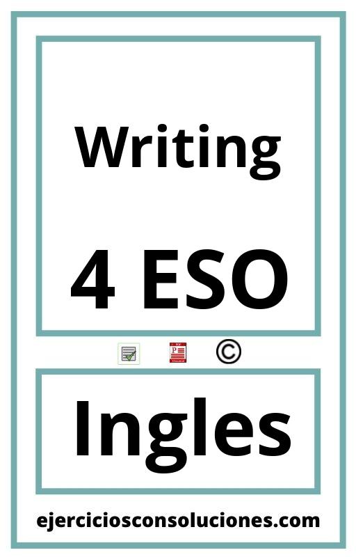 Ejercicios Resueltos Writing 4 ESO PDF con Soluciones